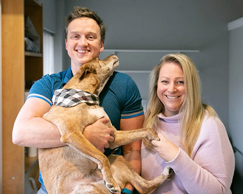 A picture of Dr. Steve and Dr. Jenn