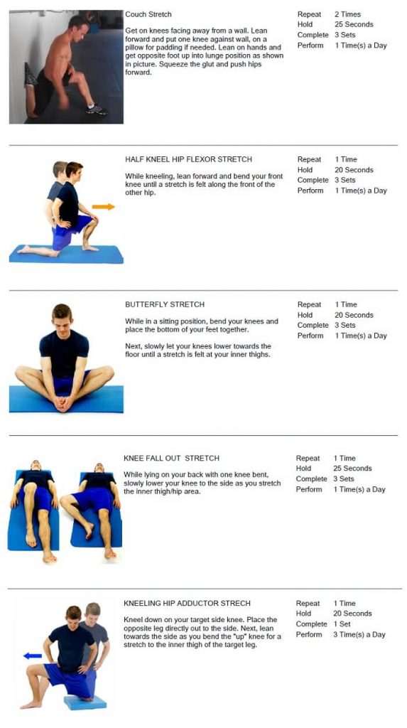 Hip Stretches
