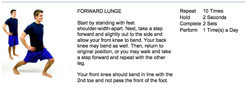 knee pain exercises oakville