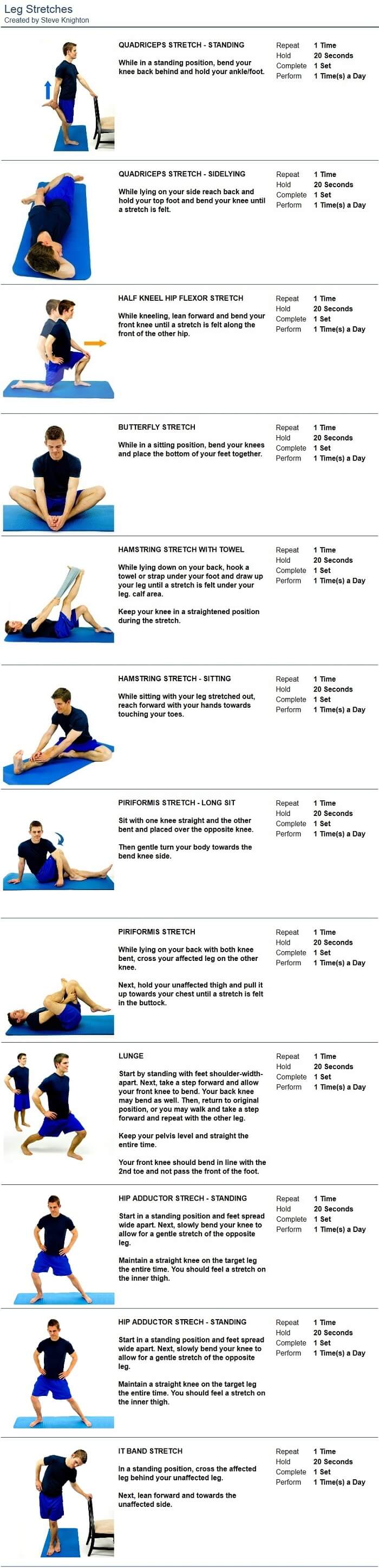Leg Stretches 