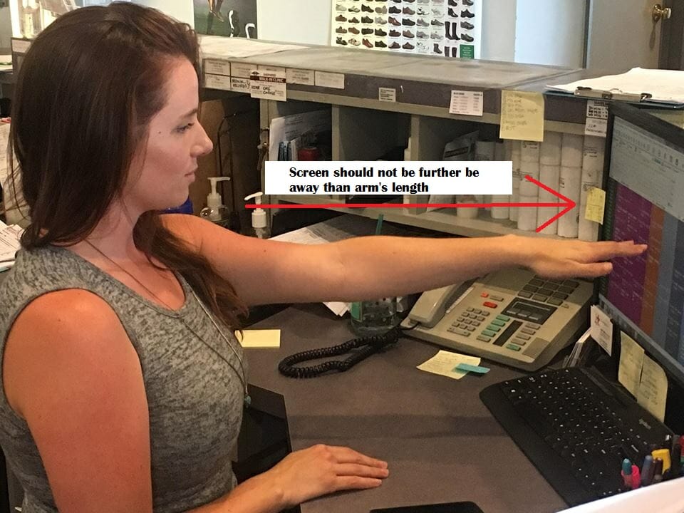 computer posture. proper posture. pain relief. pain management.