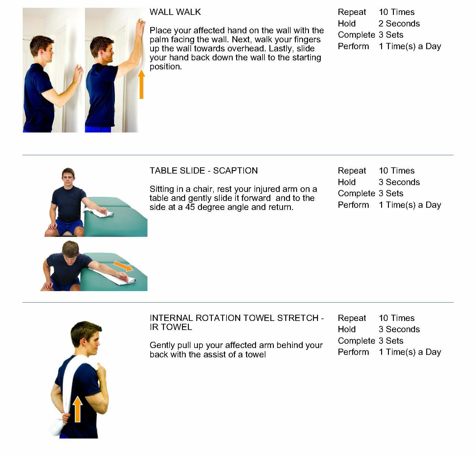 Shoulder stretches exercise Oakville chiropractor page1