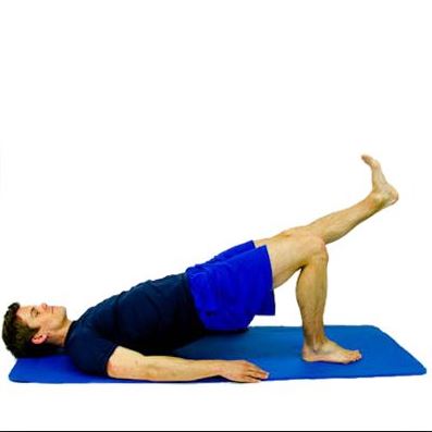 oakville chiropractor single leg bridge