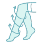 Compression Stocking Icon